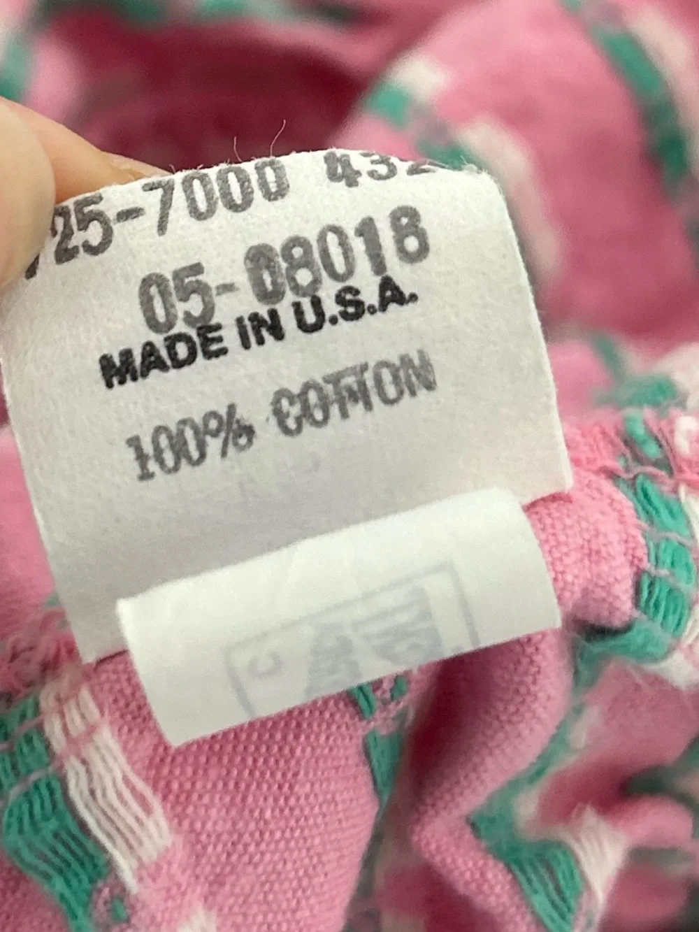 Vintage Osh Kosh Floral Shortalls Romper Pink
